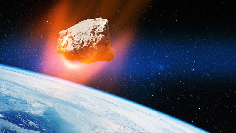 asteroid earth space