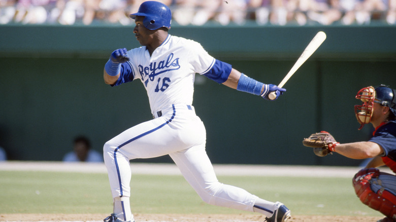 Bo Jackson at bat