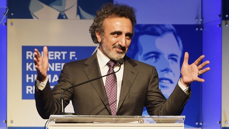 Hamdi Ulukaya speaks onstage