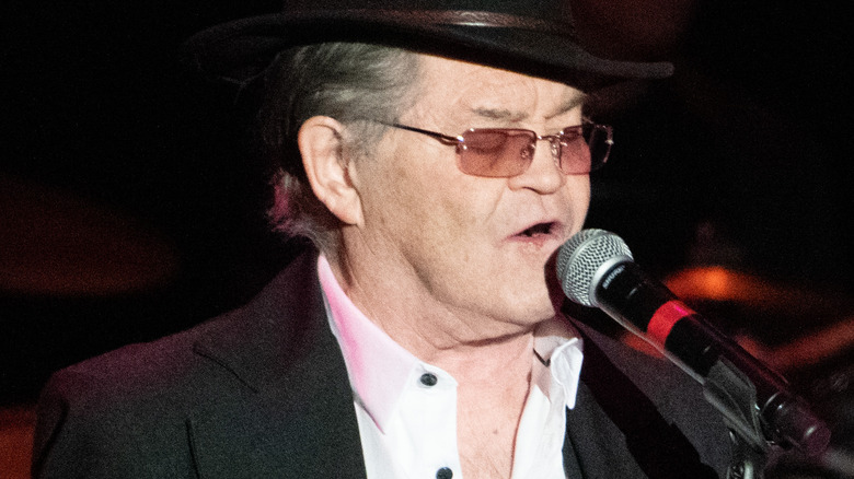 Micky Dolenz singing black hat