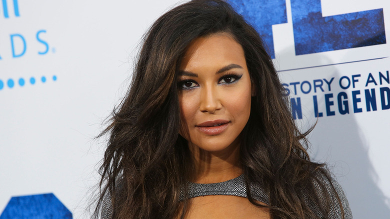 naya rivera glaring at camera