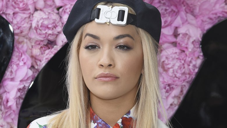 rita ora looking skeptical