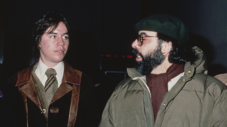 Gian-Carlo Coppola and Francis Ford Coppola at an event