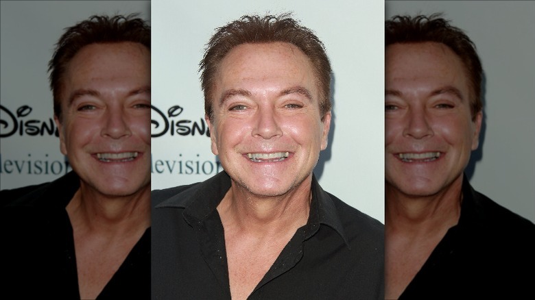 David Cassidy smiling at a Disney event