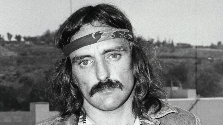 Dennis Hopper in 1971, wearing headband