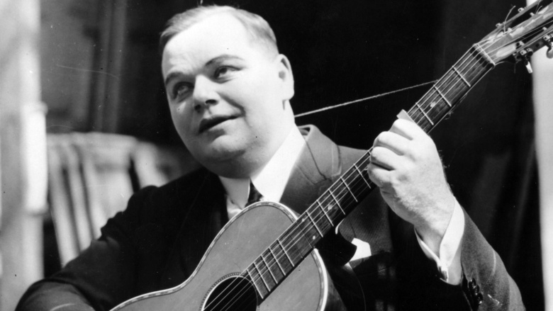 Fatty Arbuckle playing guitar