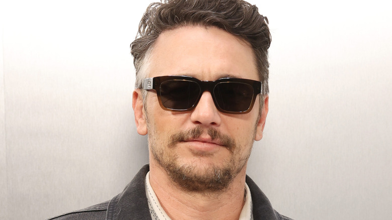 james franco gray hair sunglasses