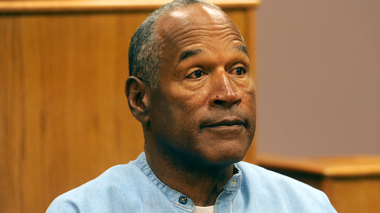 o.j. simpson in courtroom