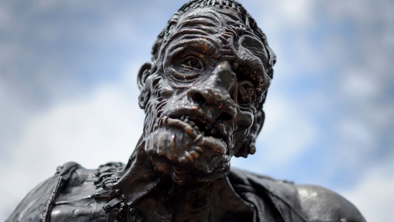 frankenstein statue