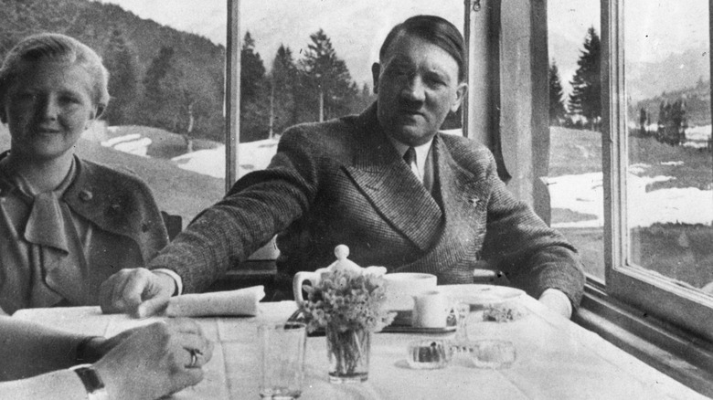 Hitler at table