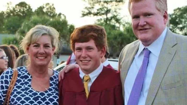 Maggie, Paul, and Alex Murdaugh smiling