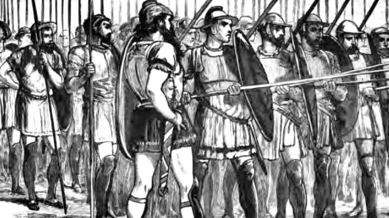 Warriors in the Greek Phalanx