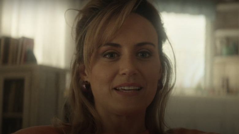 Taylor Schilling as Erica Boyer in Pam and Tommy