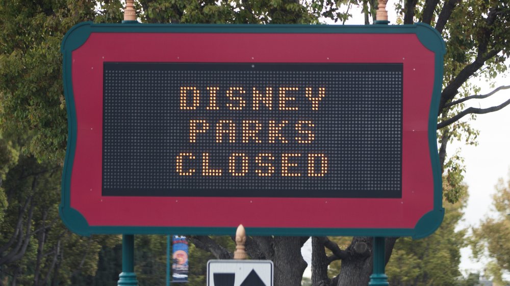 Disney parks closure
