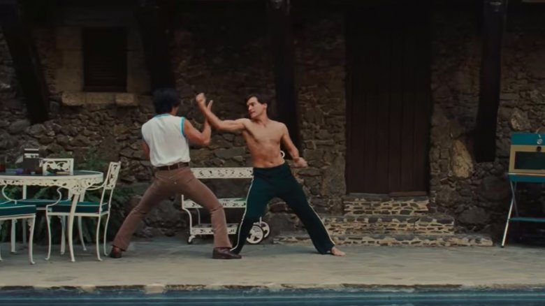 Bruce Lee and Jay Sebring
