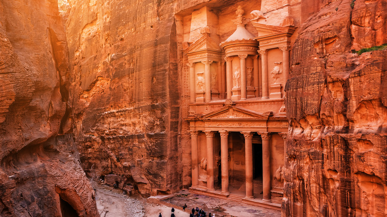 The treasury at Petra.