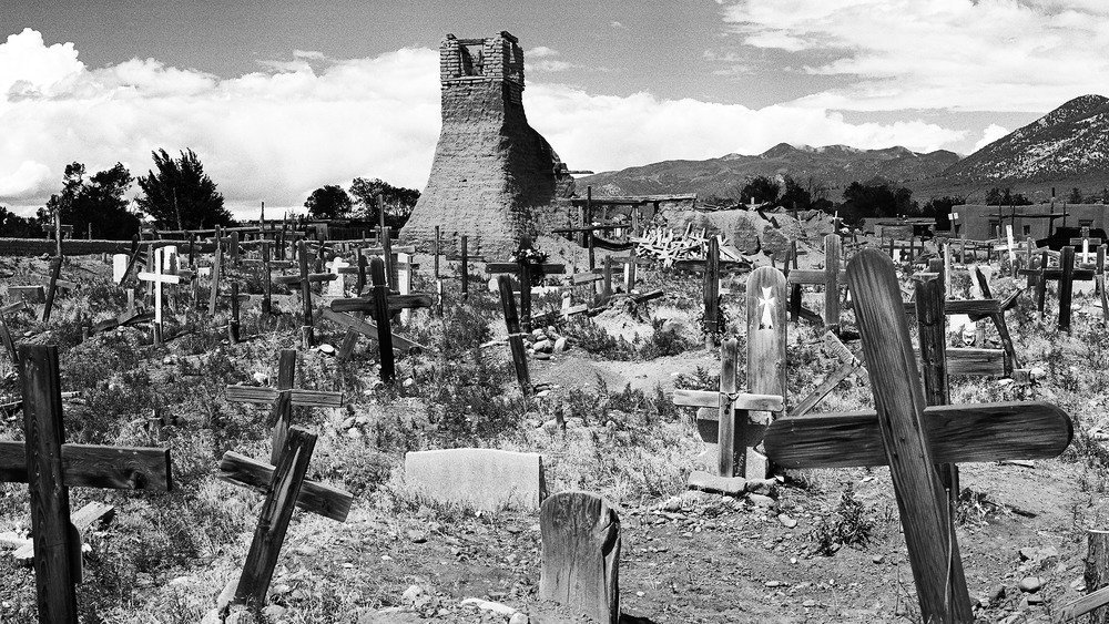 Ruins of the church destroyed by the US Army in 1847 