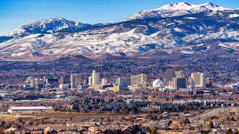 Nevada with mountains