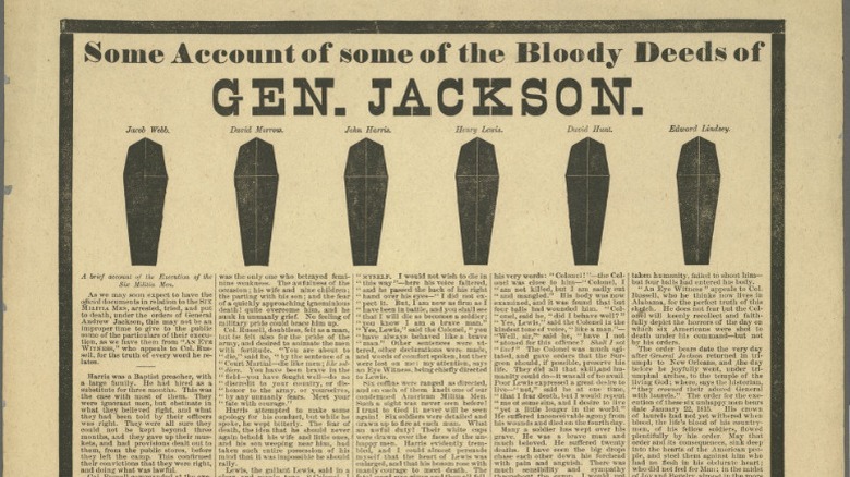 Bloody Deeds of Gen. Jackson