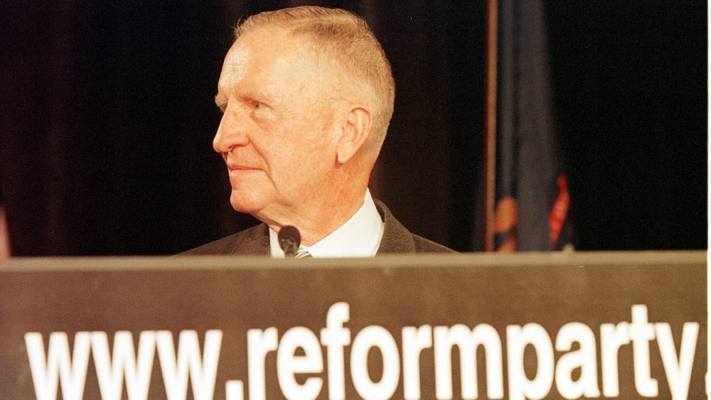 Ross Perot at the Reform Party National Convention