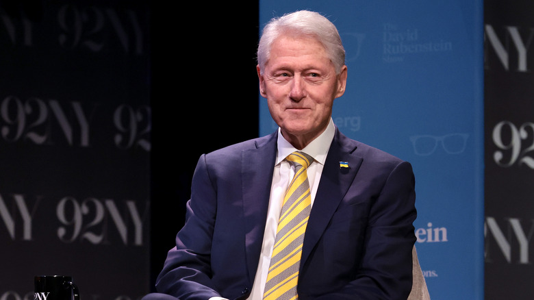 Bill Clinton smiling