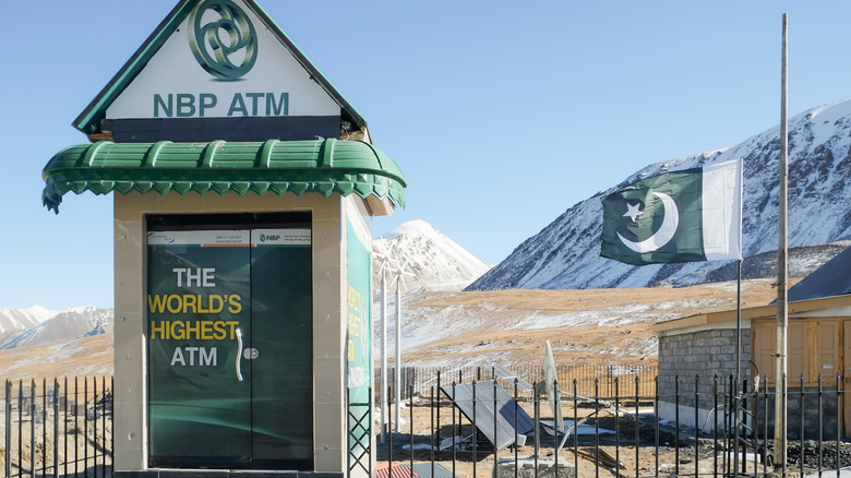 The world's highest ATM