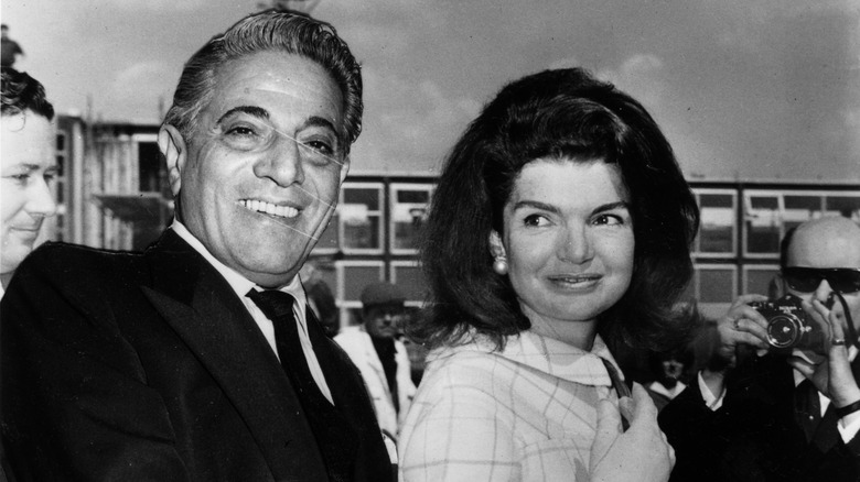 Aristotle Onassis and Jacqueline Kennedy Onassis