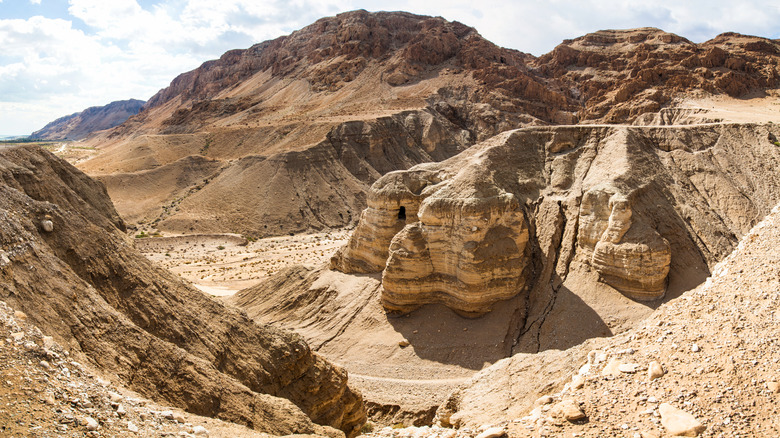 The Judaean Desert landscape