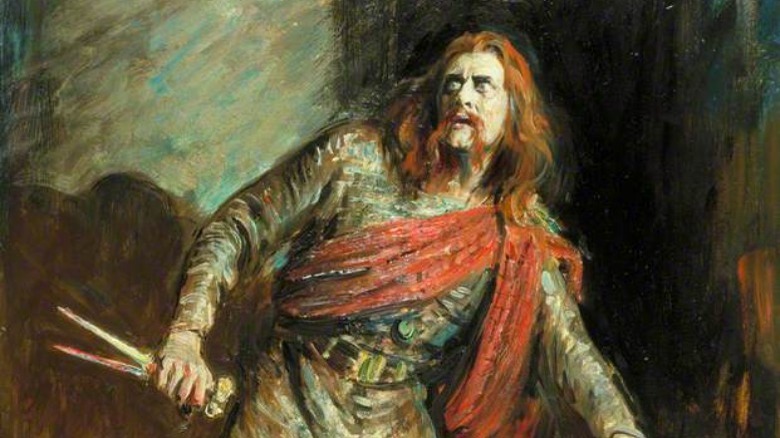 Herbert Beerbohm Tree (1852-1917) as Macbeth