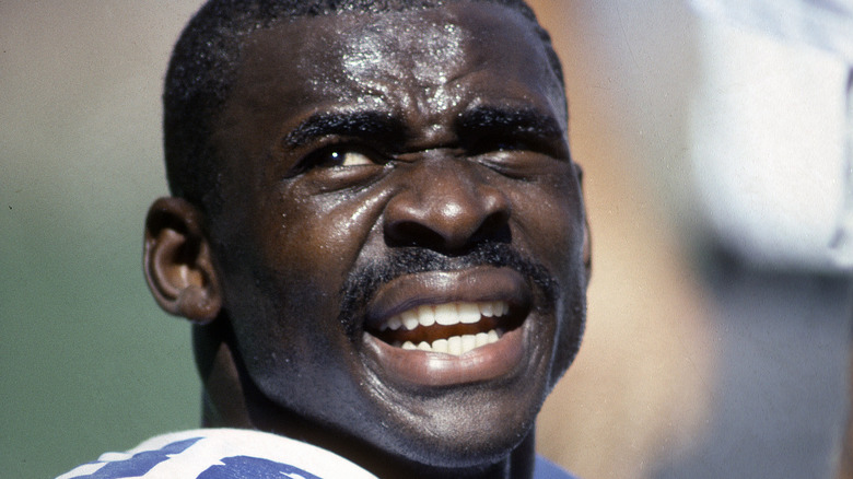 Michael Irvin playing for Dallas Cowboys