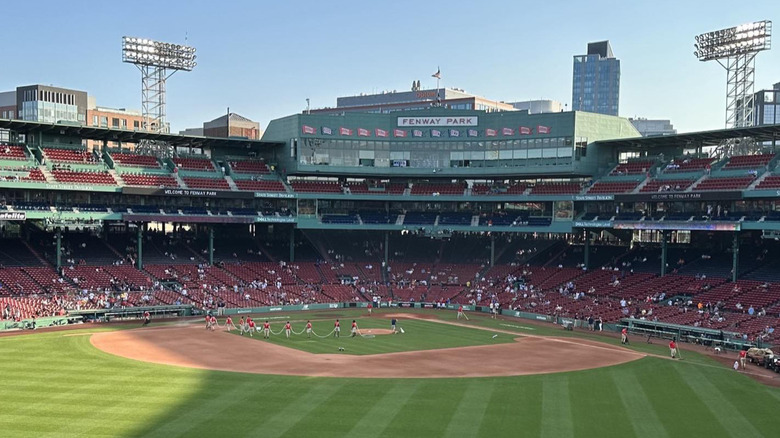 fenway park tim wakefield shot