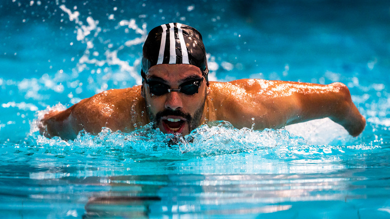 Daniel Dias swimming