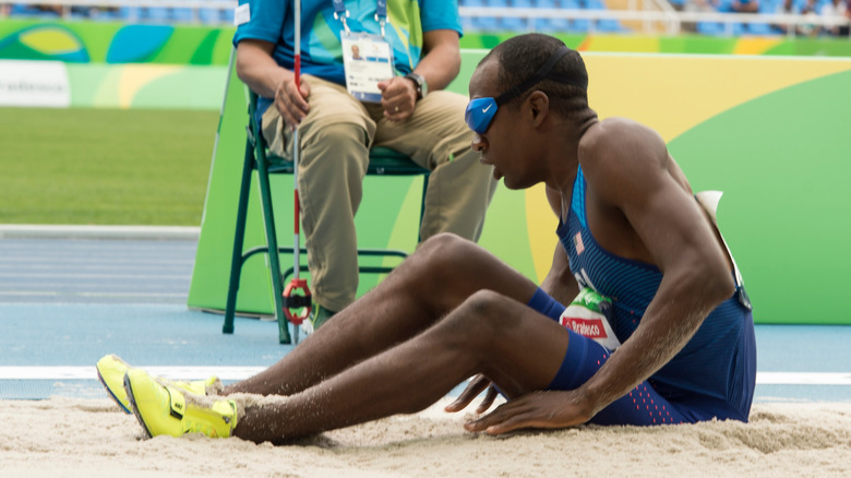 Lex Gillette on sand