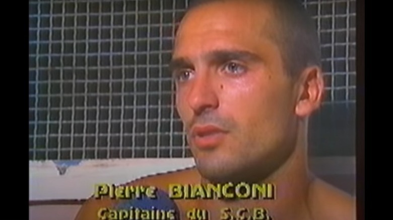 Screen grab from an interview with Pierrot Bianconi