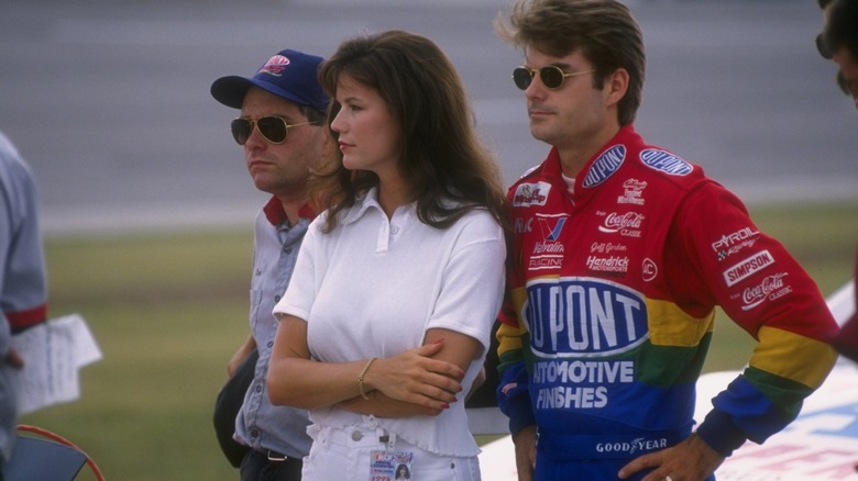 Jeff Gordon and Brooke Sealey