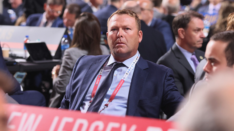 Martin Brodeur attends draft