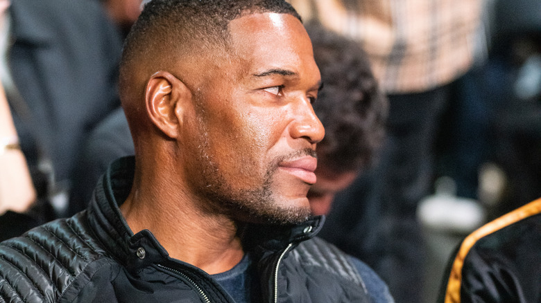 Michael Strahan attends championship