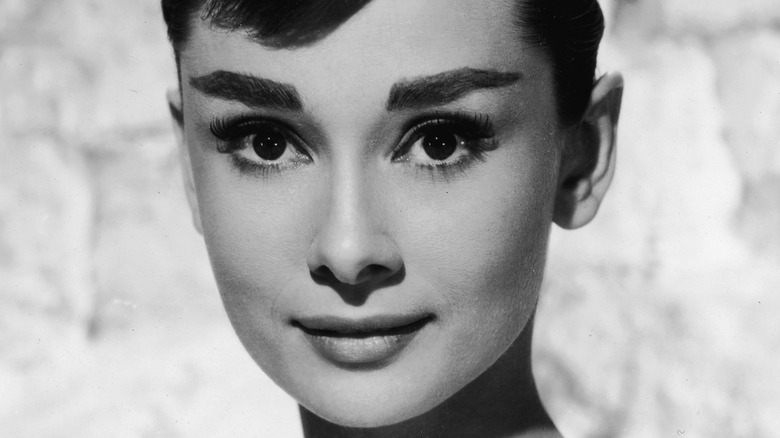 Portrait of actress Audrey Hepburn