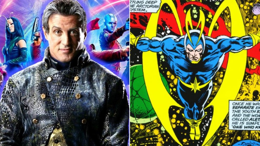 starhawk, sylvester stallone, mcu vs comics