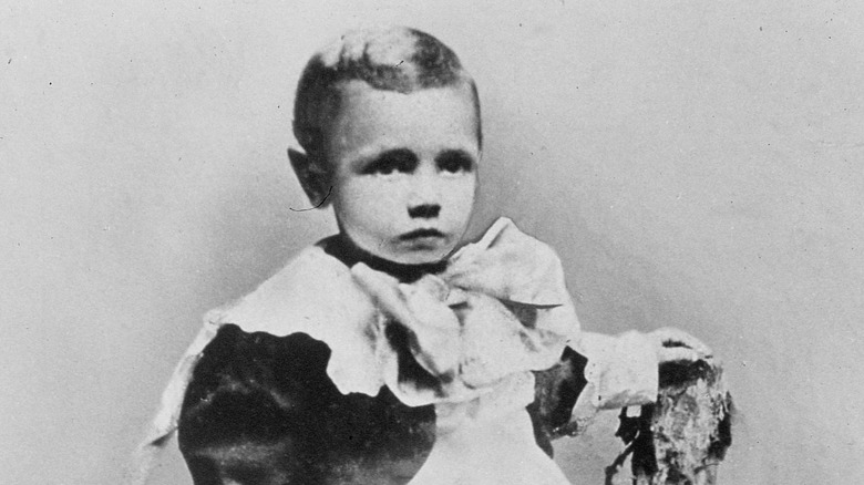 Babe Ruth as a young child