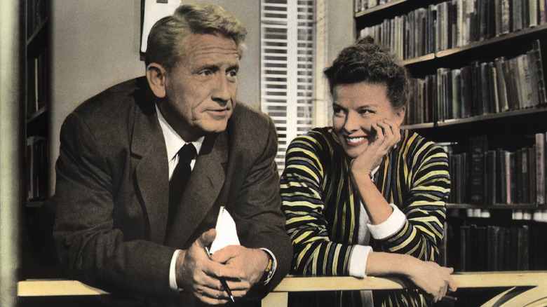 Spencer Tracy and Katharine Hepburn, 1957