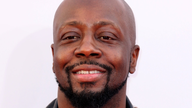 Wyclef Jean smiling