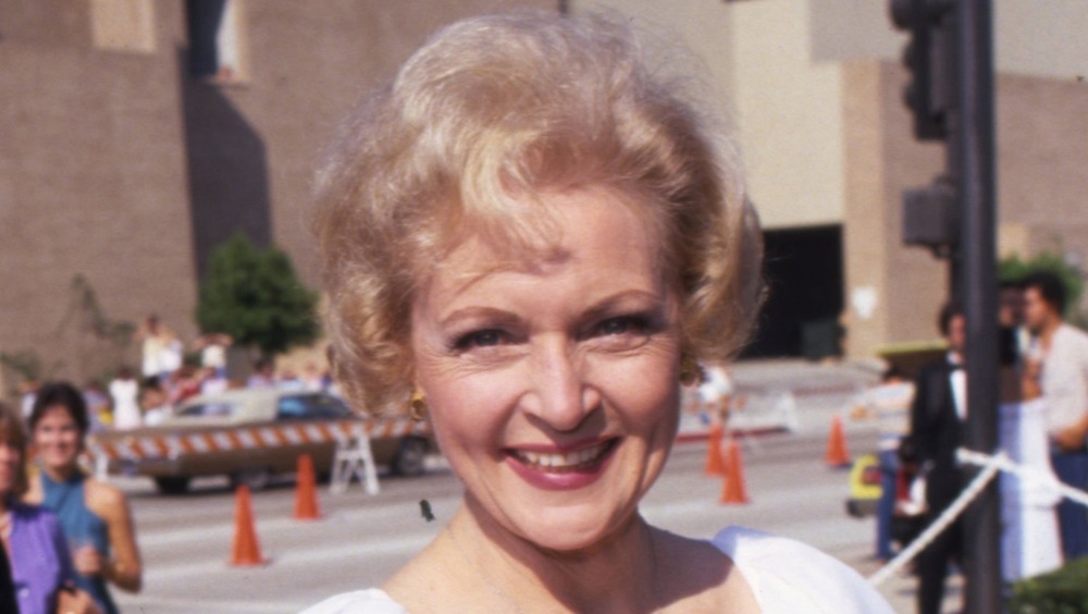 Betty White smiling 