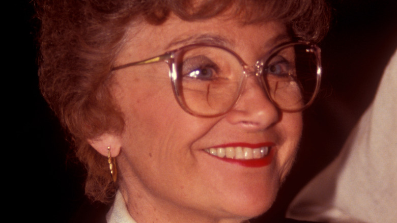 Estelle Getty smiling