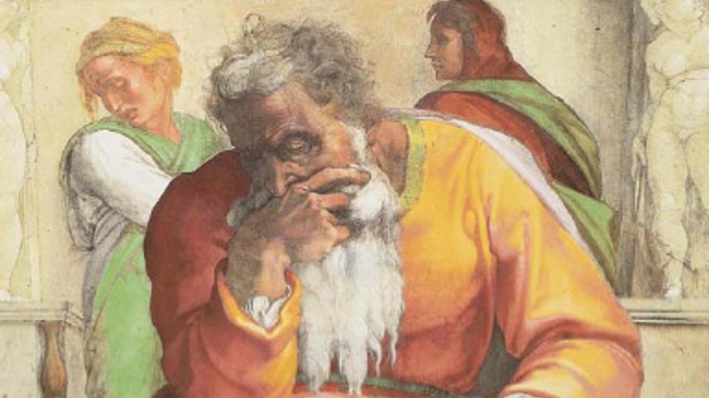 Prophet Jeremiah from Sistine Chapel