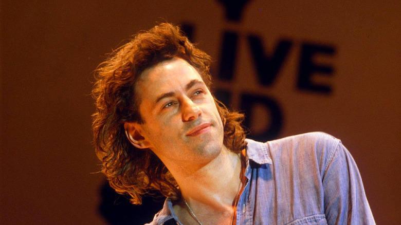 Bob Geldof smiling