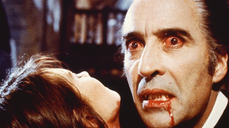 Christopher Lee in Dracula