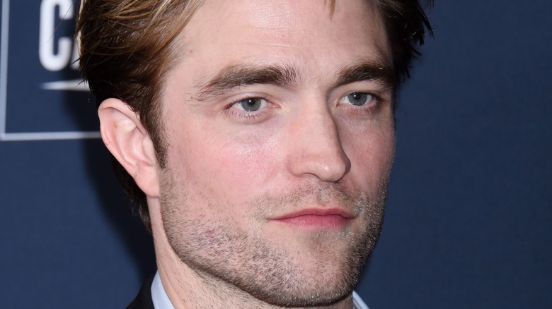 Robert Pattinson close-up at event