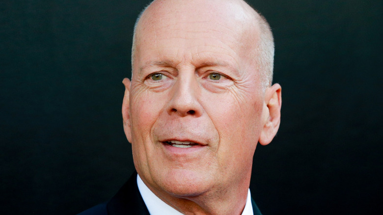 Bruce Willis looking surprised