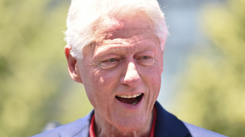 Bill Clinton smiling